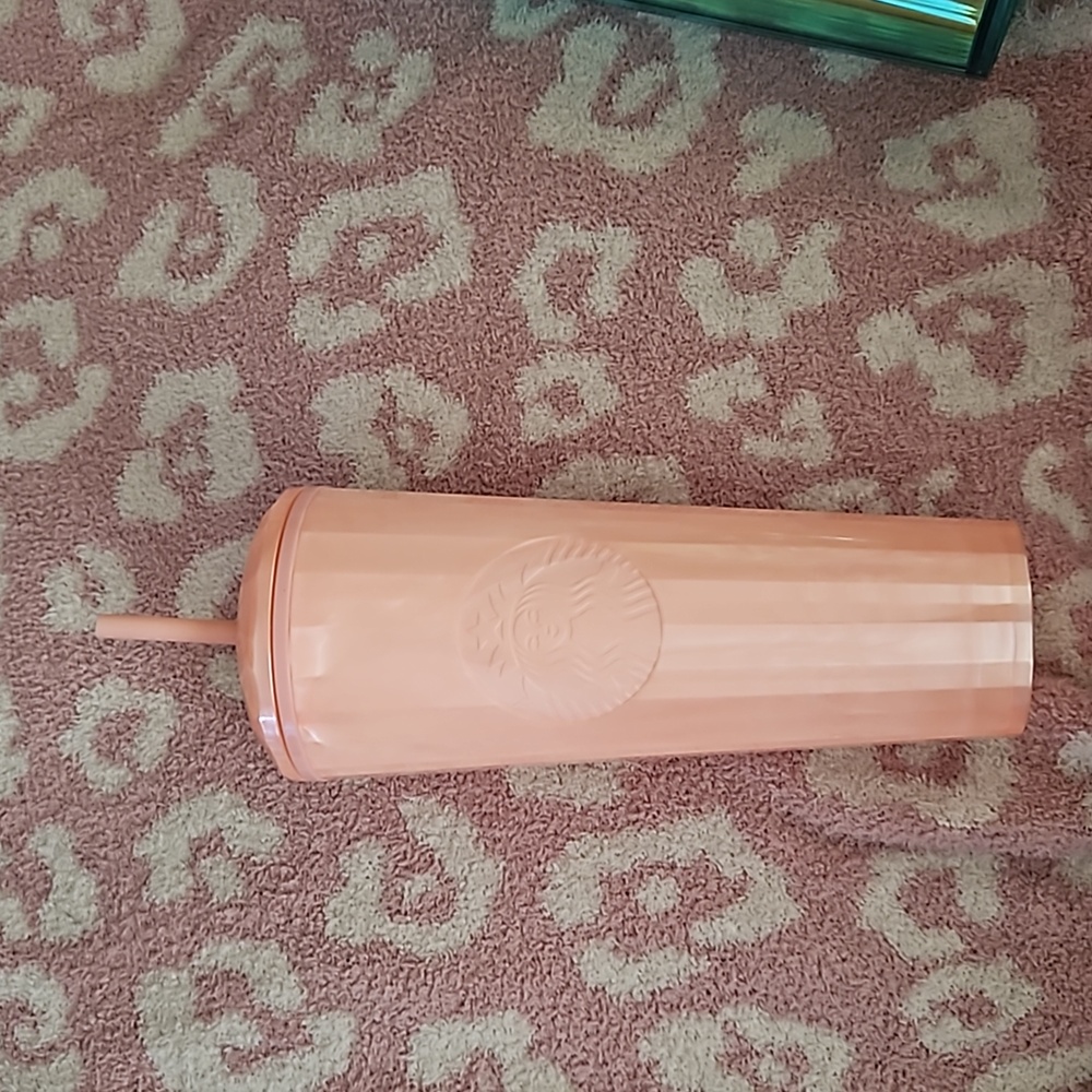 Starbucks Pink Pearl Venti Cold Cup 24oz
